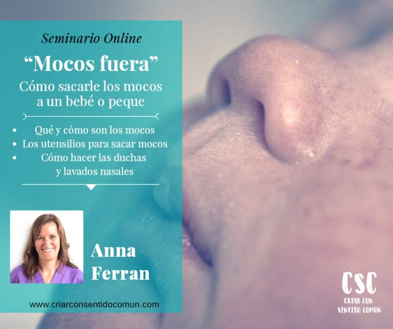 Mocos en bebés, ¿cuándo aspirarlos? - Criar con Sentido Común