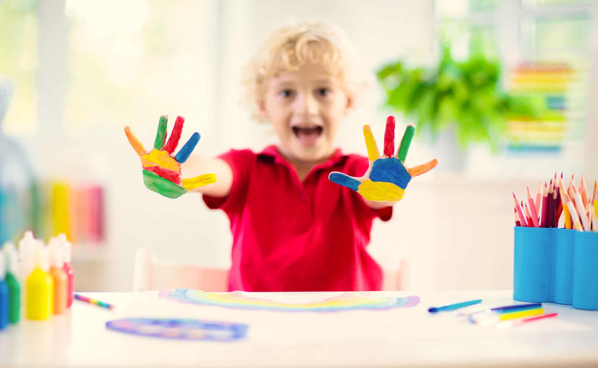 Todos los beneficios de pintar para los niños - Criar con Sentido Común