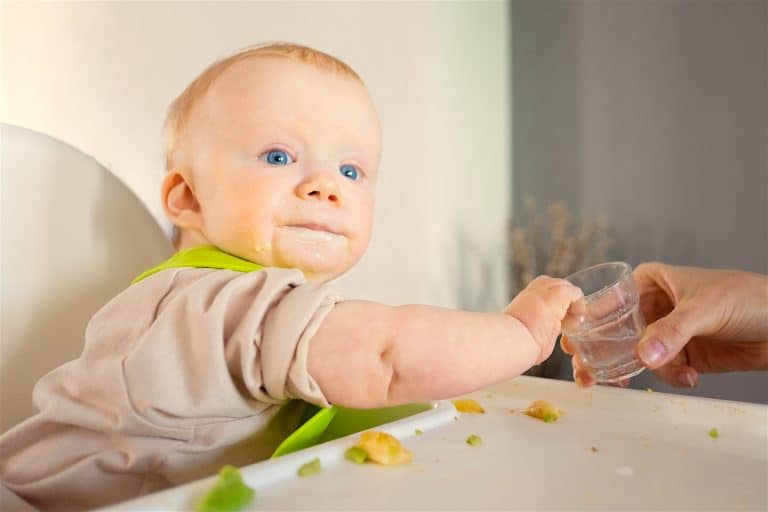 Cuándo empezar a ofrecer agua a los bebés y cuánta?