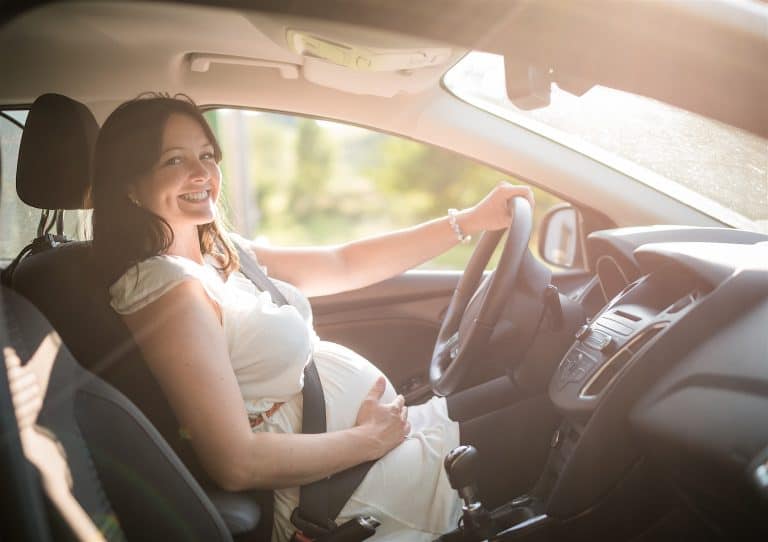 Embarazada al volante, ¿misión imposible?