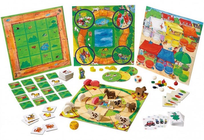 Las mejores ofertas en 3-4 años de fabricación Vintage Educativo Juegos de  mesa y tradicionales