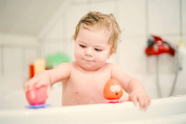 Juguetes de baño para bebés sin moho para niños de 1 año, juguetes de bañera