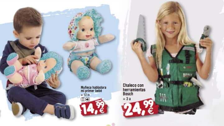 Elegir juguetes no sexistas para romper los roles de género