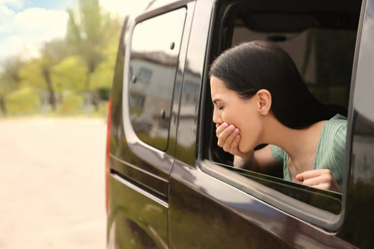 ¿Por qué me mareo en el coche desde que estoy embarazada?