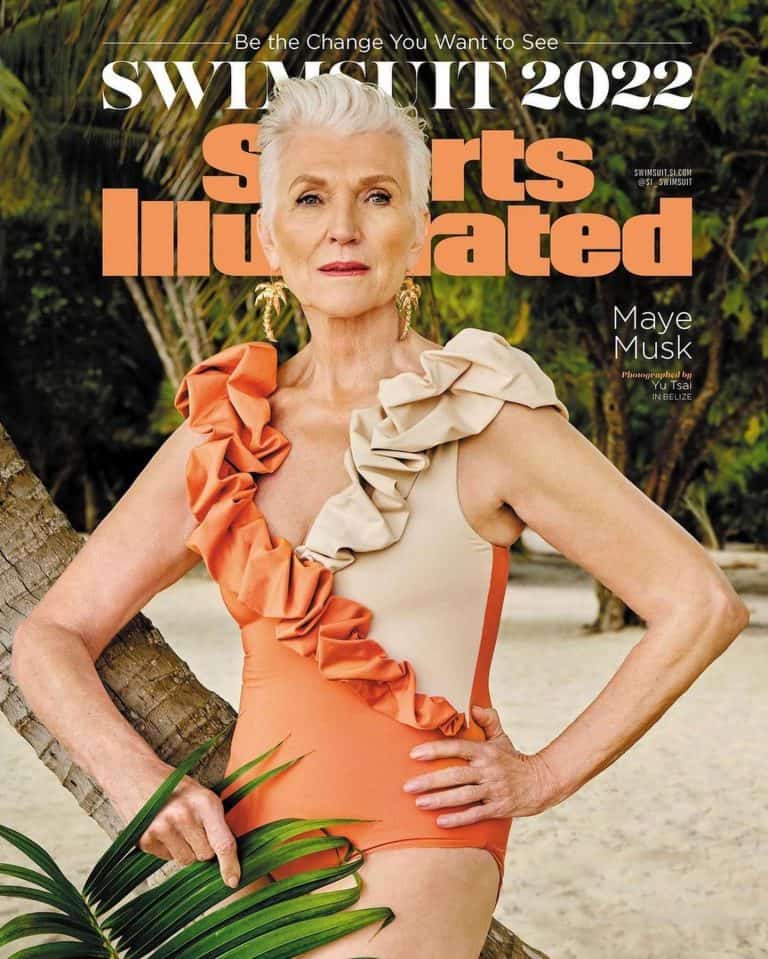 Una embarazada, portada de la revista Sports Illustrated