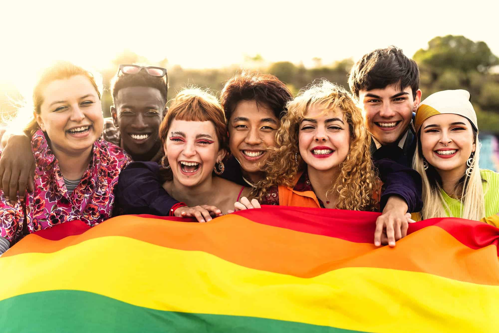 Celebrar el Día Internacional del Orgullo LGBT con niños