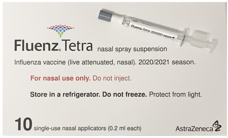 Fluenz Tetra, la vacuna para la gripe intranasal