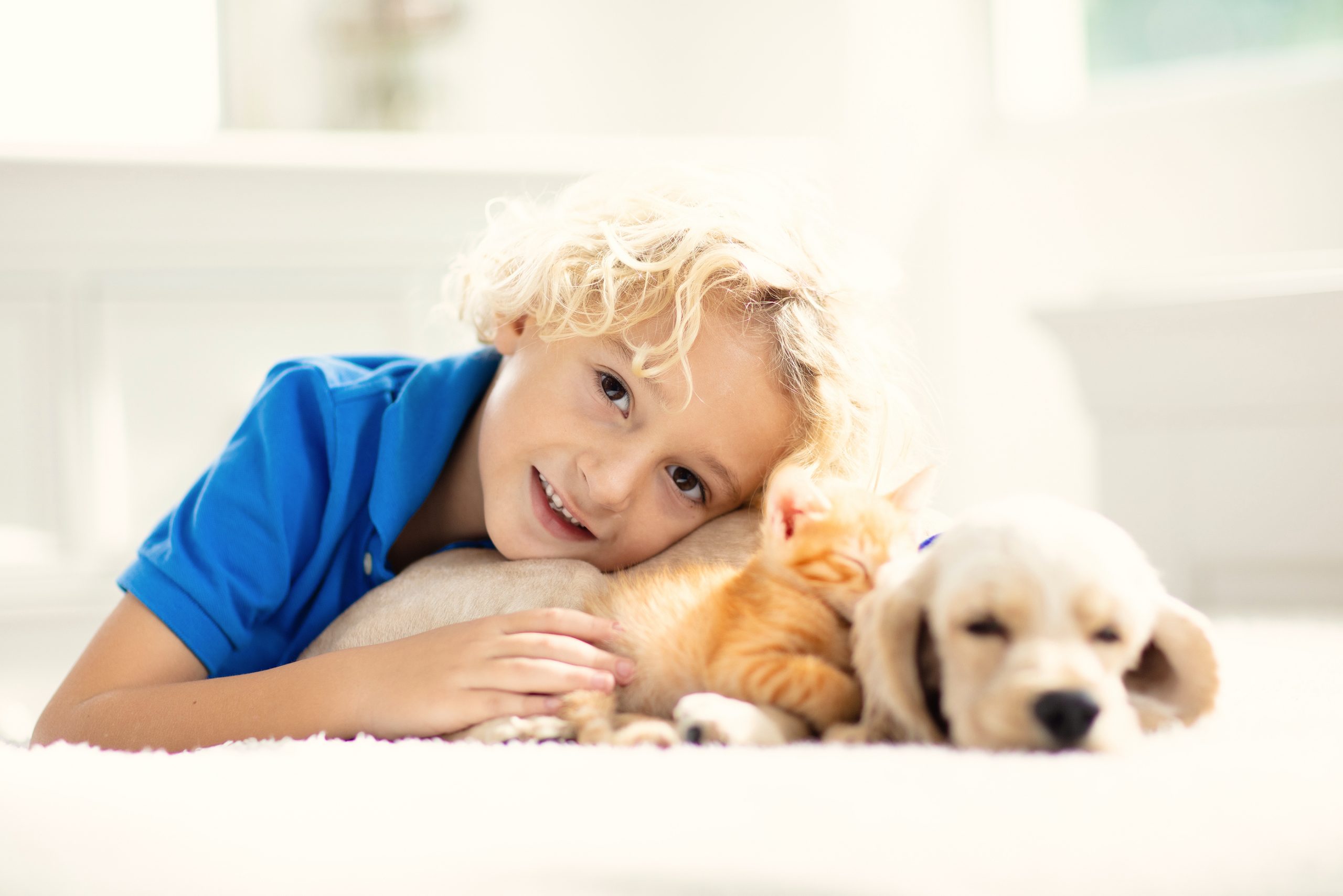 Beneficios para los niños de tener una mascota