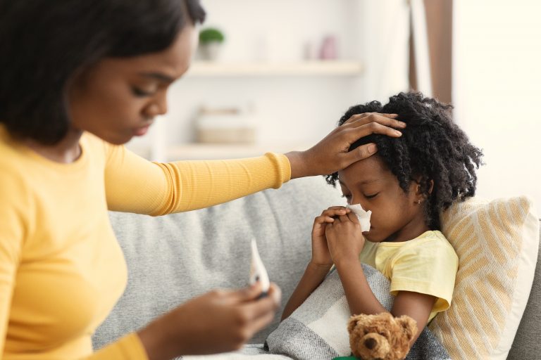 La gripe A en niños