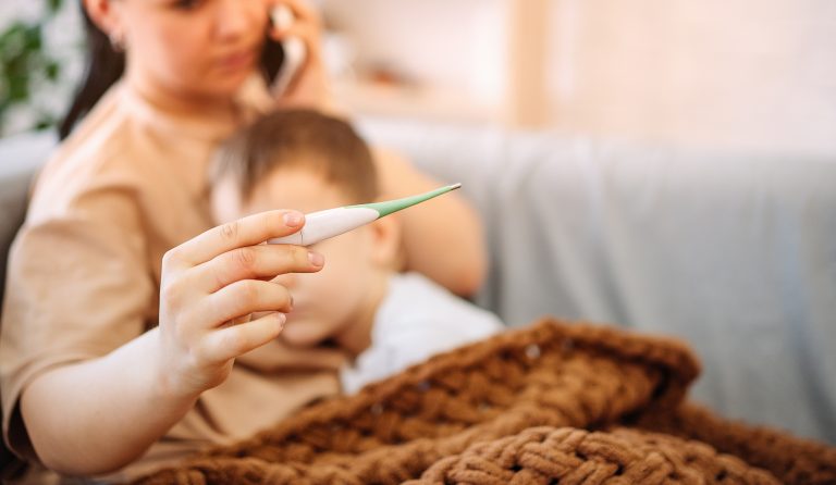 La gripe A en niños