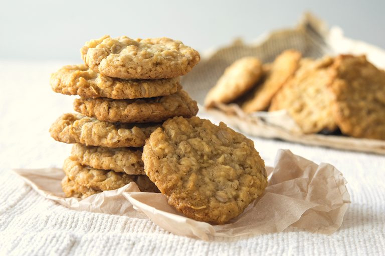 Galletas para BEBÉS de Avena Manzana y Bananas sin azúcar ni sal 