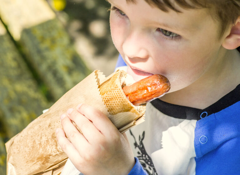 Carne procesada y carne roja en la alimentación infantil