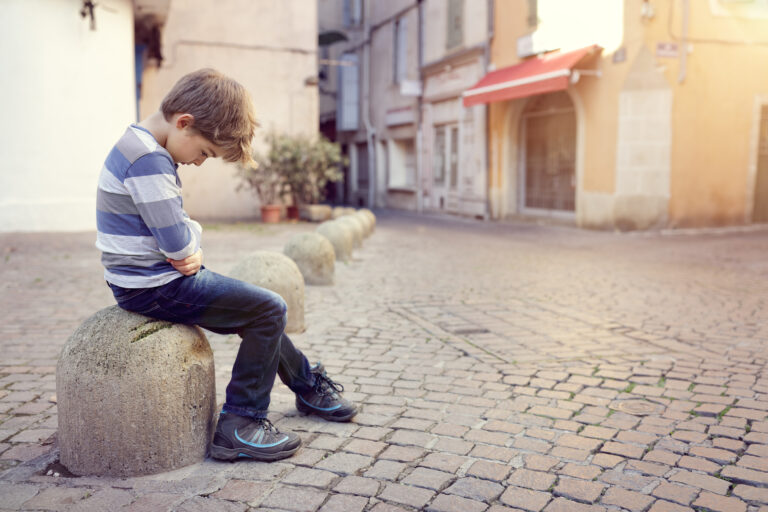 ¿Qué tiene que hacer un niño cuando se pierde?