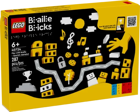 Lego vende sus Braille Bricks para aprender braille