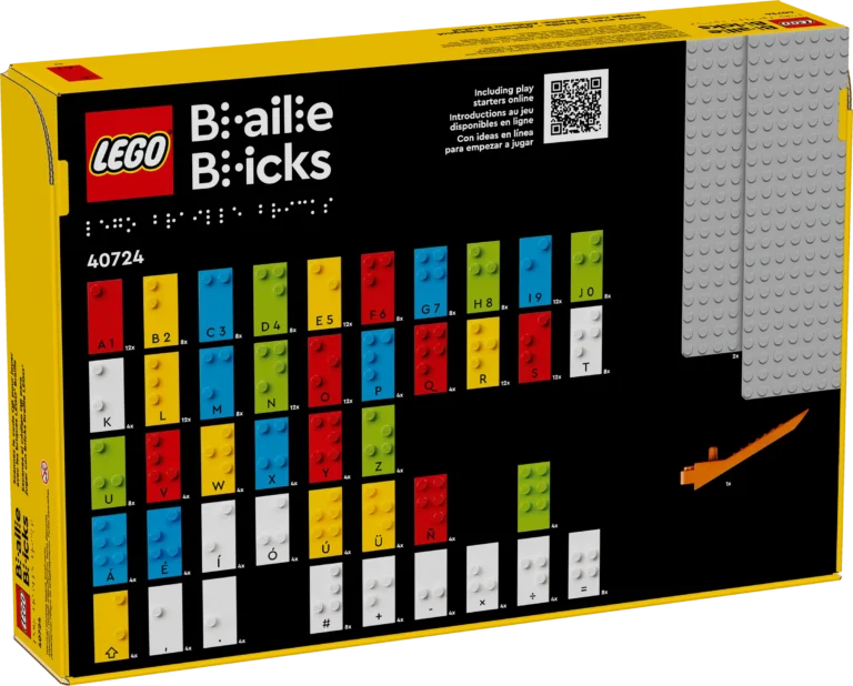 Lego vende sus Braille Bricks para aprender braille